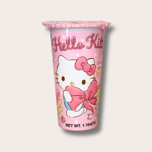 Hello Kitty Strawberry Dip Biscuits